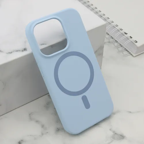 Futrola - maska PURE MagSafe za iPhone 15 Pro Max (6.7) plava (MS).