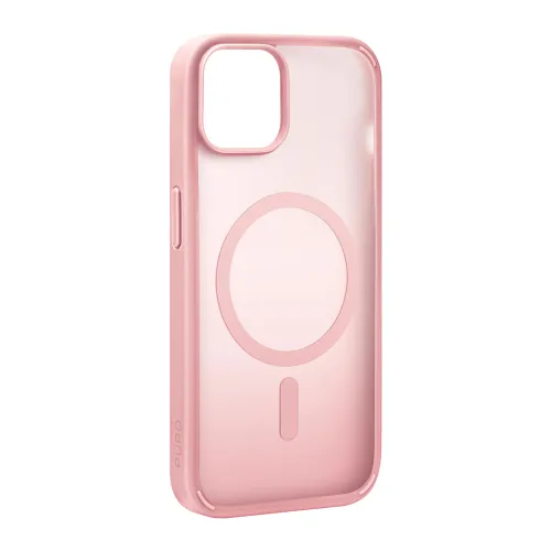 Futrola - maska PURO GRADIENT MAGSAFE za iPhone 15 Plus (6.7) roze (MS).