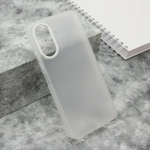 Futrola - maska SHINE EDGE za Xiaomi Redmi 13C/Poco C65 siva (MS).