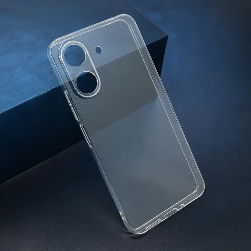 Silikonska futrola - maska CLEAR za Xiaomi Redmi 13C/Poco C65 pro providna (MS).