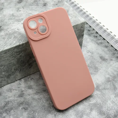 Silikonska futrola - maska Pro Camera za iPhone 15 Plus (6.7) roze (MS).
