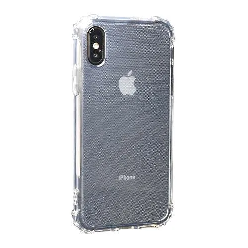 Silikonska futrola - maska CRASHPROOF za iPhone X/XS providna (MS).