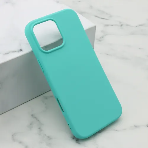Futrola - maska Soft Silicone za iPhone 16 Pro Max (6.9) mint (MS).