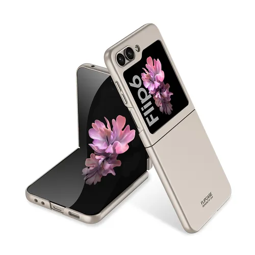 Futrola - maska SMOOTH za Samsung F741B Galaxy Z Flip 6 5G zlatna (MS).