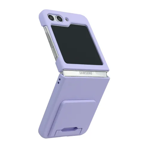 Futrola - maska SMOOTH HOLDER za Samsung F731B Galaxy Z Flip 5 5G ljubicasta (MS).