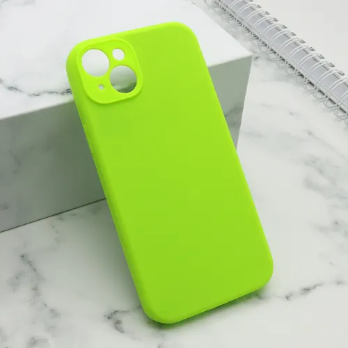 Futrola - maska SUMMER COLOR za iPhone 15 Plus (6.7) zelena (MS).