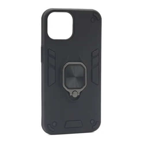 Futrola - maska Square ring za iPhone 14 crna (MS).