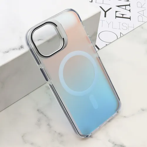 Futrola - maska SUNSET MagSafe za iPhone 13 (6.1) plava (MS).