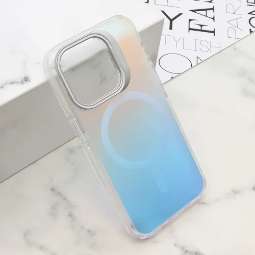 Futrola - maska SUNSET MagSafe za iPhone 15 Pro (6.1) bela (MS).