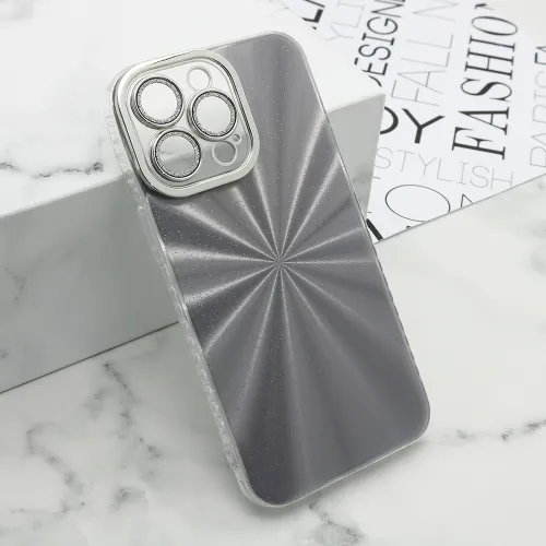 Futrola - maska SPARKLING SHINE za iPhone 15 Pro Max (6.7) crna (MS).