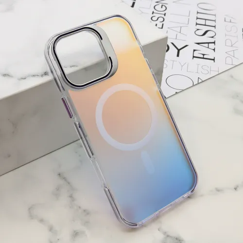 Futrola - maska SUNSET MagSafe za iPhone 16 Pro Max (6.9) ljubicasta (MS).