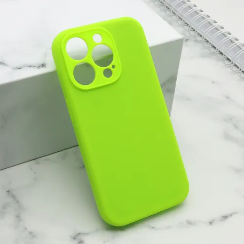 Futrola - maska SUMMER COLOR za iPhone 15 Pro (6.1) zelena (MS).