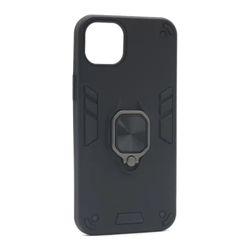 Futrola - maska Square ring za iPhone 14 Plus (6.7) crna (MS).