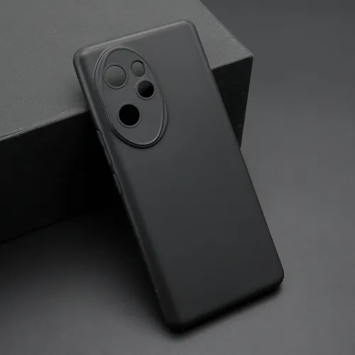 Futrola - maska ultra tanki KOLOR za Huawei Honor 100 Pro crna (MS).