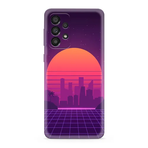 Futrola - maska ultra tanki print providna NEON WAVE za Samsung A336 Galaxy A33 5G NW04 (MS).