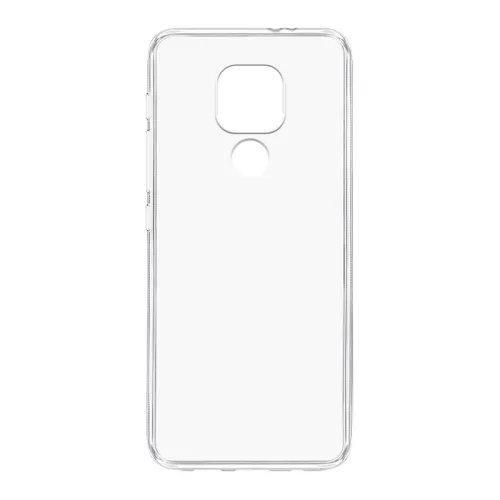 Futrola - maska ultra tanki PROTECT silikon za Motorola Moto G9 Play providna (bela) (MS).