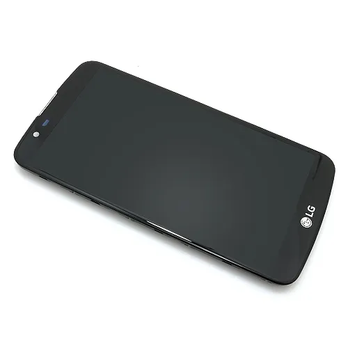 LCD ekran / displej za LG K10/K420N + touchscreen + frame black (MS).