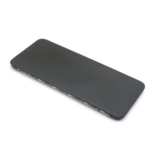 LCD ekran / displej za Motorola Moto G8 Power Lite + touchscreen + frame black (MS).