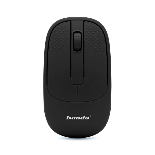 Mis kancelarijski bezicni BANDA M60 crni (MS).