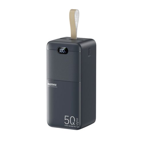 Power Bank prenosiva baterija Remax Piloteer 20W PD+22.5W 2.4A 50000mAh RPP-117 crni (MS).