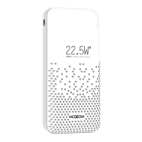 Power Bank prenosiva baterija Moxom MX-PB97 20000mAh SCP22.5W+ PD20W beli (MS).