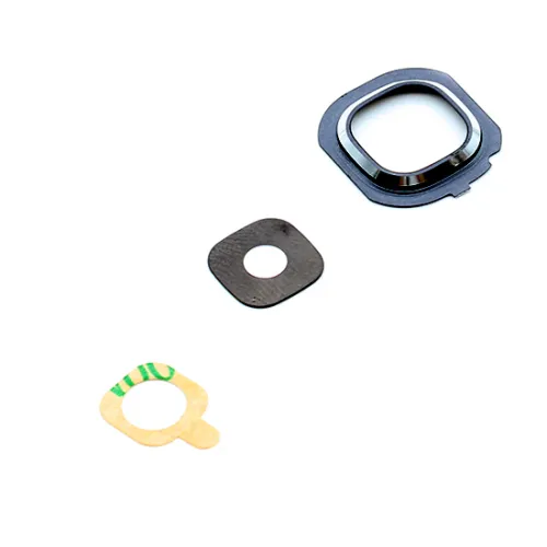 Staklo kamere za Samsung J710 Galaxy J7 2016 sa frejmom black (MS).