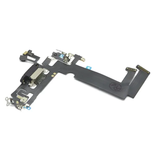 Flet kabl za iPhone 12 Mini + konektor punjenja black (MS).