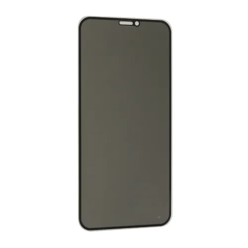 Zaštino staklo (glass) PRIVACY 2.5D Full glue za iPhone XS Max/11 Pro Max crna (MS).