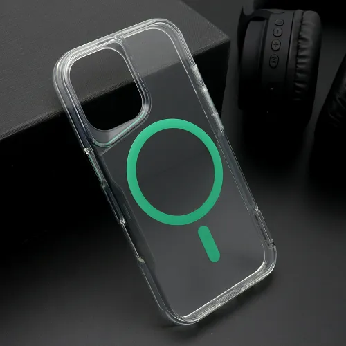 Futrola - maska AURA MagSafe za iPhone 16 (6.1) zelena (MS).