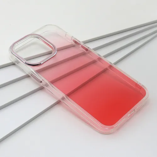 Futrola - maska ACRYLIC za iPhone 14 Pro Max (6.7) narandzasta (MS).