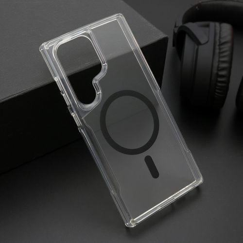 Futrola - maska AURA MagSafe za Samsung S928 Galaxy S24 Ultra 5G crna (MS).