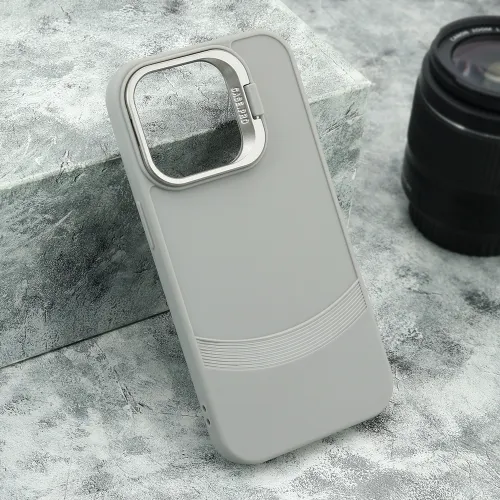 Futrola - maska CAMERA HOLDER za iPhone 14 Pro (6.1) siva (MS).