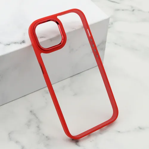 Futrola - maska ELEGANT EDGE za iPhone 15 Plus (6.7) crvena (MS).