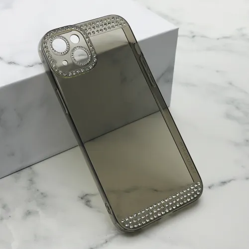 Futrola - maska DIAMOND SIDE za iPhone 14 Plus (6.7) braon (MS).