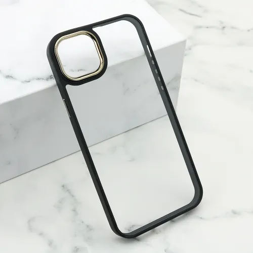 Futrola - maska ELEGANT EDGE za iPhone 15 Plus (6.7) crna (MS).