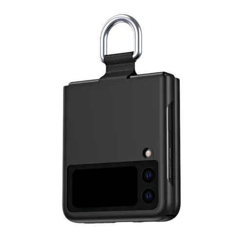 Futrola - maska Elegant fold za Samsung F711B Galaxy Samsung F771B Galaxy Z Flip3 crna (MS).