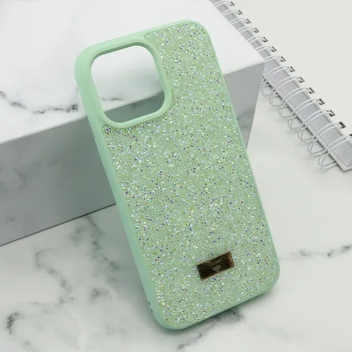 Futrola - maska DIAMOND SELECTION za iPhone 14 Pro Max (6.7) mint (MS).