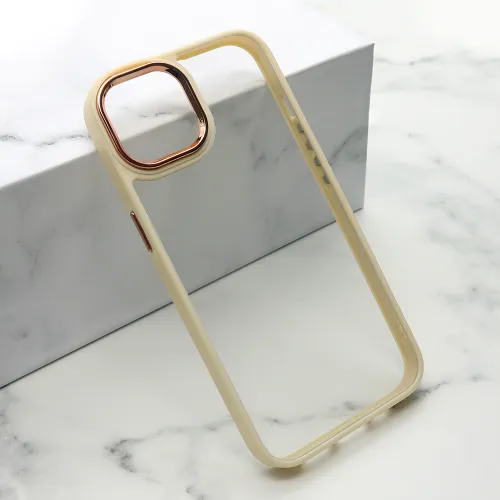 Futrola - maska ELEGANT EDGE za iPhone 14 (6.1) bela (MS).
