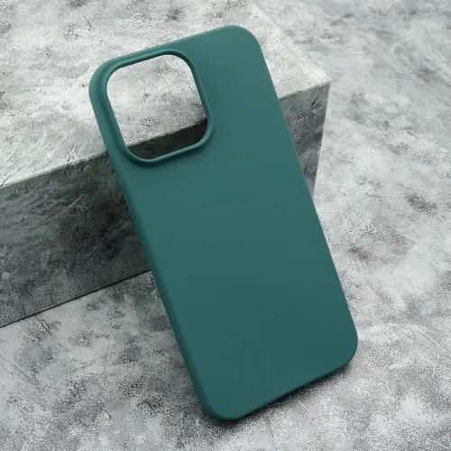Futrola - maska GENTLE COLOR za iPhone 15 Pro Max (6.7) zelena (MS).