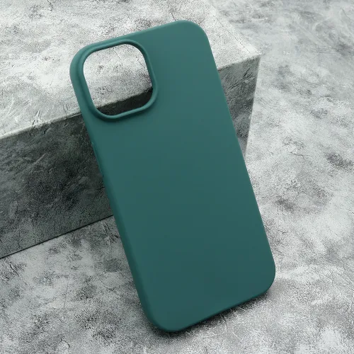 Futrola - maska GENTLE COLOR za iPhone 15 (6.1) zelena (MS).