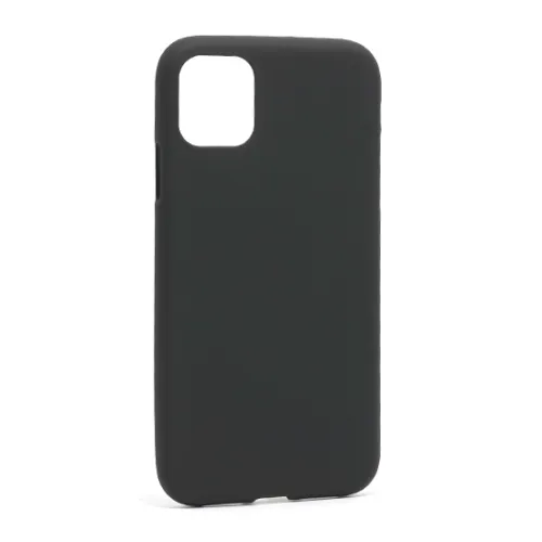 Futrola - maska GENTLE COLOR za iPhone 11 (6.1) crna (MS).