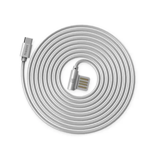 USB Data kabl Remax Rayen RC-075m micro USB sivi 1m.