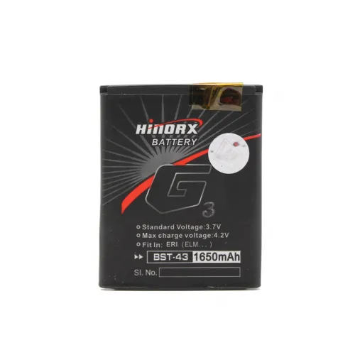 Baterija Hinorx za Sony Ericsson U100 (BST-43) 1650mAh.