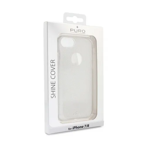Futrola - maska Puro Shine za iPhone 6/7/8 srebrna.
