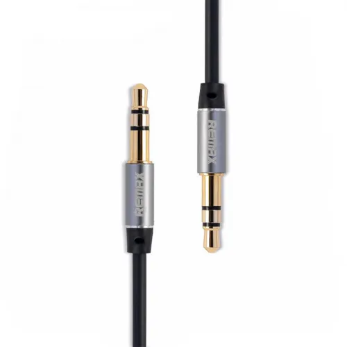 Audio kabl Remax RM-L100 Aux 3.5mm crni 1m.