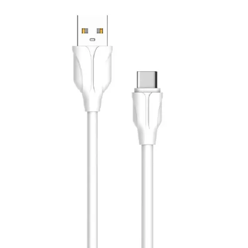USB Data kabl LDNIO LS361 Type C beli 1m.