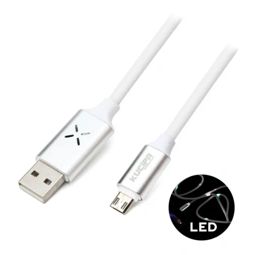 USB Data kabl KUCIPA K257 micro USB 1m beli.