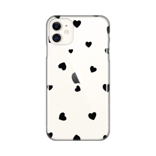 Silikonska futrola - maska print Skin za iPhone 11 6.1 Hearts.