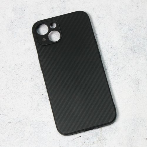 Futrola - maska Carbon fiber za iPhone 13 6.1 crna.