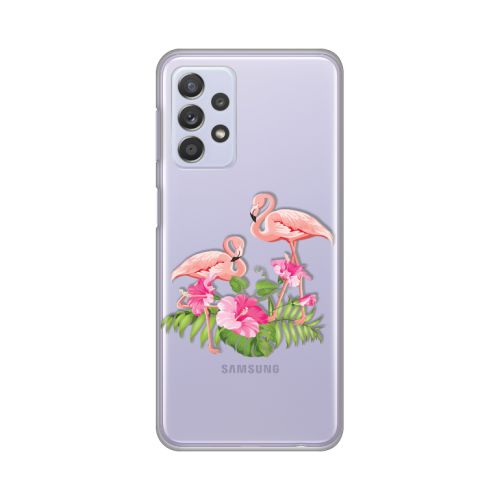 Silikonska futrola - maska print Skin za Samsung A336 Galaxy A33 5G Flamingo.